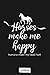 Produktbild Horses Make Me Happy Humans Make My Head Hurt G84042 Notebook: Planner, Journal, Diary, Matte Finish Cover, 6x9 120 Pages, Lined College Ruled Paper