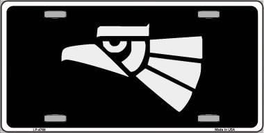 Placa de matrícula hecha en México Eagle Metal LP-4768