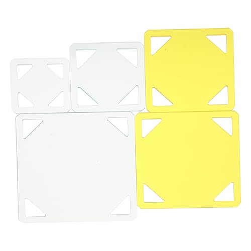 ARTIBETTER 5Pcs Quilting Templates for DIY Crafting Versatile Patchwork Tools for Sewing Embroidery Craft Projects Smooth Edges for Safe Use