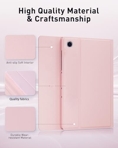 Funda con teclado para Samsung Galaxy Tab A9+ que soluciona la falta de espacio para escribir 5