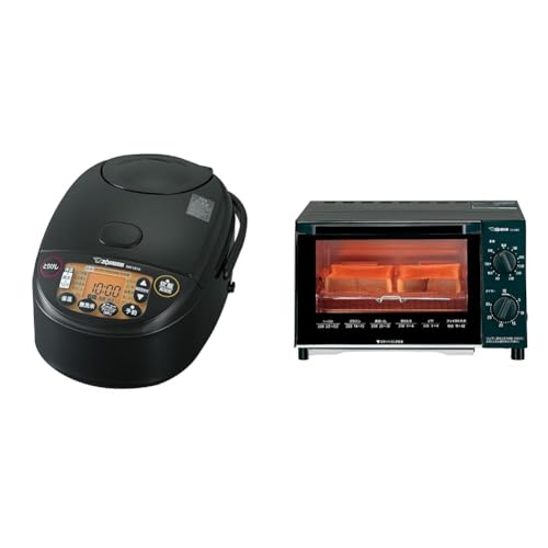 �y�Z�b�g�����z�ۈ�}�z�[�r�� ���ъ� 5.5�� �ɂߐ��� IH�^�C�v ���{�� �ۉ�30���� �u���b�N NW-VE10-BA + �yAmazon.co.jp����z�I�[�u���g�[�X�^�[ ���񂪂��y�� �H�p��2���Ă� ���x���� �������J���^�� �u���b�N EQ-