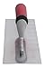 MARSHALLTOWN QLT Concrete Finishing Trowel, 12 x 4 Inch Stainless Steel Blade, Soft Grip Handle, FT124SS
