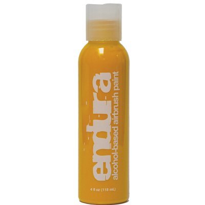 4 oz Yellow Endura Ink Alcohol Based Airbrush Makeup