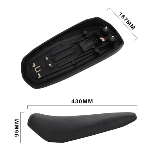 Coussin de siège pour accessoires moto Sur Ron Light Bee X S