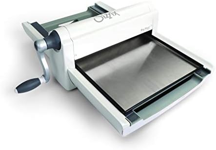 Sizzix 660550 Big Shot Pro Cutting/Embossing Machine with Standard Accessories, Large, White and Gray