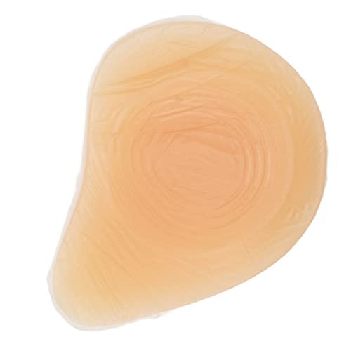 Peito de prótese, forma de silicone em forma espiral, inserções de sutiã de prótese artificial, seio