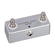 [DUAL LATCHING FOOTSWITCH] Experience seamless control over your musical instruments with this efficient dual latching footswitch designed for professionals. [WIDE APPLICATIONS] Compatible with a broad range of amplifiers and drum machines, it's for ...