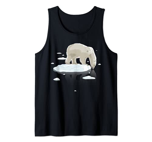Iceberg de oso polar Camiseta sin Mangas