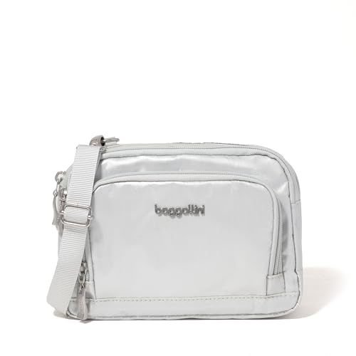 Image of Baggallini Triple Zip with Front Wallet /Trifecta RFID Wallet Crossbody