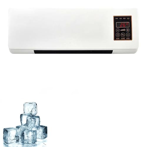 Mini aire acondicionado portátil de 12000 BTU, refrigeración ultra silenciosa para oficina en casa, control remoto, autoevaporación, eficiencia energética, comodidad climática de escritorio