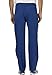 Cherokee Premium Scrub Set For Men Modern Fit V-Neck Top WW690 with Tapered Leg Button Closure & Inside Drawstring Pant WW140, Galaxy Blue- XL Top/XL Pant