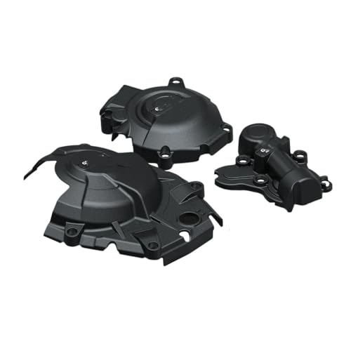 Protector cárter motor GSX-8S y V-Strom 800DE cubierta negra 4