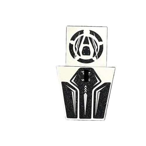 Protection réservoir moto DS525X 2023-2024 autocollant noir