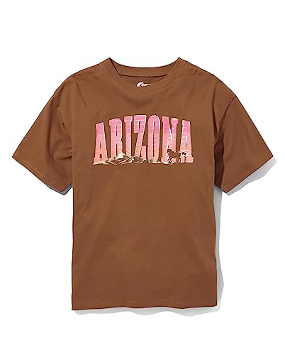 Image of Sugar & Jade Girls' Teen Short Sleeve Oversized Graphic T-Shirt