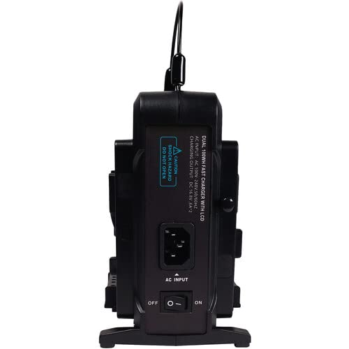 IndiPRO Dual V-Mount Battery Intelligent Charger