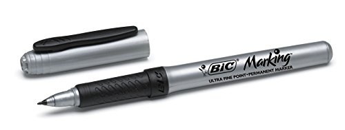 BIC Mark It Negro 12pieza(s) - Marcador permanente (Negro, Negro, Gris, 0,7 mm, 12 pieza(s))