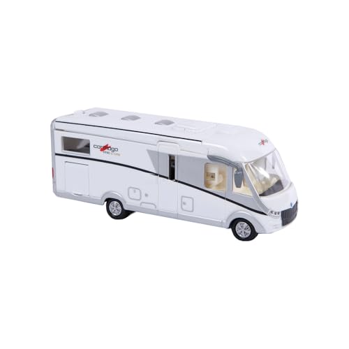 Kids Globe Carthago Camper 510008 Jouet en forme de camping-car, caravane, 16 cm, avec feux, moteur à friction,...