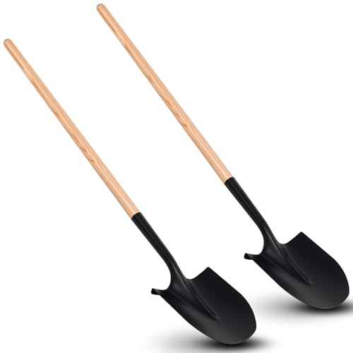 Juego 2 Piezas Palas para Riego Pesado con Mango de Madera miniatura 1