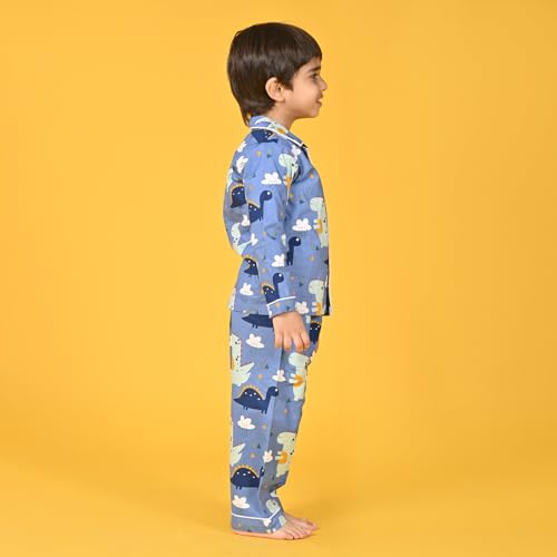 Image of Jam & Sugar Boys Cotton Printed Night Suit Set
