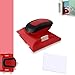 Paint Edger Tool 1pcs Paint pad 2pcs Paint Pads for Walls and Ceilings Paint Edging Tool Painting Tools Achieve Flawless Edges Latex Paint Flat Edger Red 1+1
