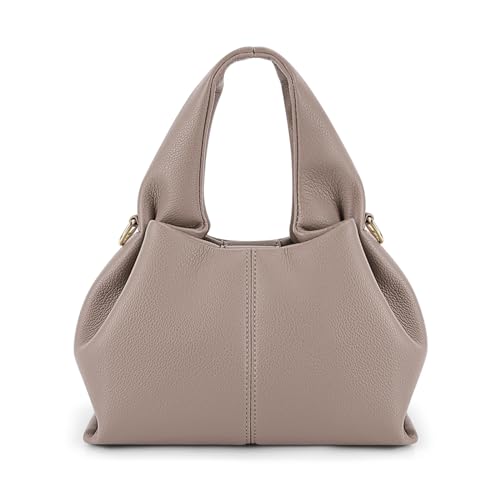 ACUYE Sac fourre-tout en cuir Sac bandoulière pour femmes Y2K Hobo Sac à main Dumpling Cloud Bag...