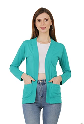 Image of Women's Cotton Pocket Shrug