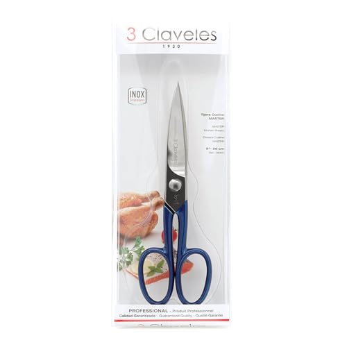 3 Claveles Master 8 Zoll für Küche, Inox – Ansicht 4