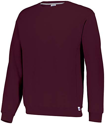 Russell Athletic Men's Dri-power Fleece Sweatshirt ,Maroon ,XL
