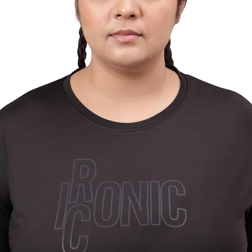 Image of MKH Women Breathable Active Gym Wear Tshirt | Dri Fit Poly Spandex Gym Top | Lightweight, Sportswear for Workout, Running & Yoga| Round Neck Stretchable Casual Workout Top /MKHWT-6013