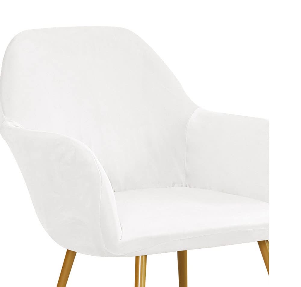 Fundas De Sillas Comedor con Brazos Funda Silla Oficina Jacquard Elásticas Modernas Cubiertas Butacas Cubiertas Protectoras, para SalónCocina Decor Hogar (Color : 24#, Size : 1pcs)