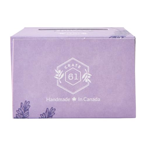 Crate 61 Organics LAVENDER3PK Handmade Vegan Natural Bar Soap Cold Pressed thumb #3
