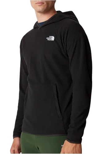 The North Face 100 Glacier Sudadera con Capucha para Hombre TNF Black/Npf L
