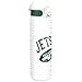 Price comparison product image Ion8 NFL New York Jets Lightweight Steel Water Bottle, 600 ml/20 oz, Non-Insulated, Leak Proof, Easy to Open, Secure Lock, Dishwasher Safe, Flip Cover, Fits Cup Holders, Metal Water Bottle