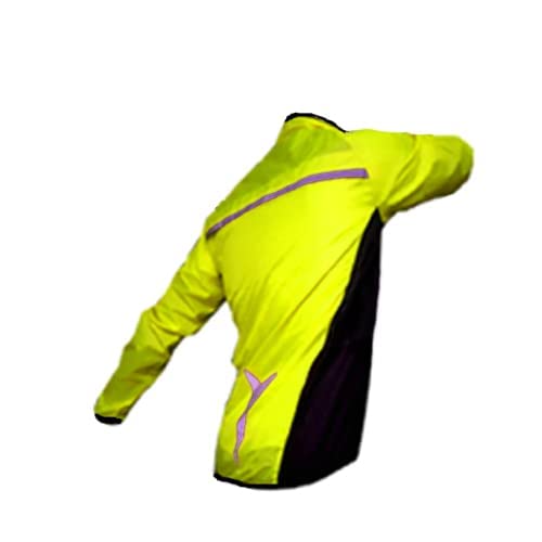 CYCLING JACKET Hi Viz WATERPROOF WINDPROOF BREATHABLE HIGHLY VISIBLE CYCLING RIDING WALKING RUNNING SKATING HIGHLY VISIBLE