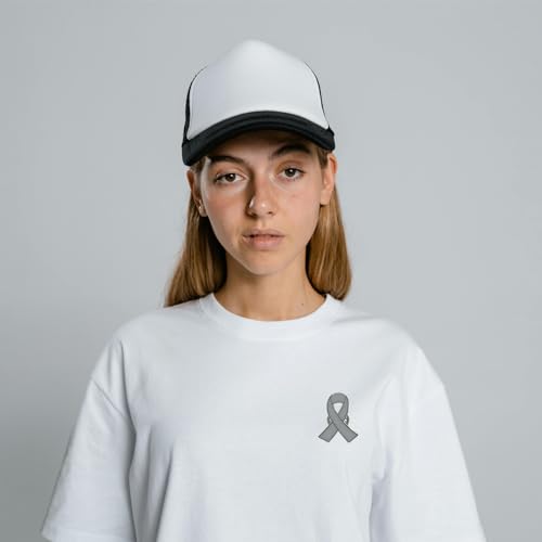 Image of Awareness Enamel Lapel Pin - Nickel and Gold Plated Ribbon Pin - Prevention and Awareness Ribbon - Jewelry Brooch Pin with Secure Clutch Back