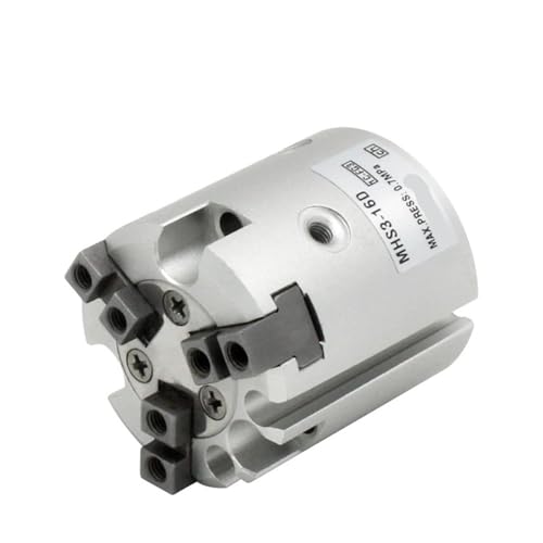 Vérin rotatif MHS3-40D avec pinces parallèles à serrage synchrone stable