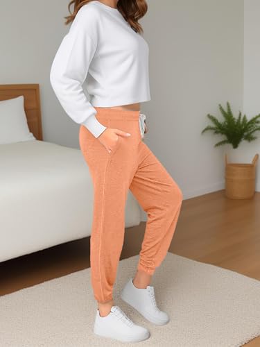 Women Baggy Sweatpants with Pockets Lounge Womens Pajama Pants Female Trouser