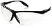 Honeywell S3700X Genesis Uvextreme Eyewear, Anti-Fog Coating, Pewter and Black Frame, Clear Lens (Pack of 10)