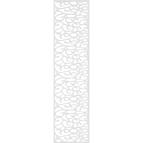 Image of 13 3 /8 inchW x 55 3 /8 inchH x 3 /8 inchT Walker Decorative Fretwork Wall Panels in Architectural Grade PVC
