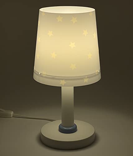 Lampe de chevet enfant Dalber Star Light bleue E14