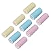 generic 9 Pcs Mini Printing Paper Roll, Self Adhesive Compact Portable Colorful Label Sticker Paper with 9 Colors, for Home Office DIY School