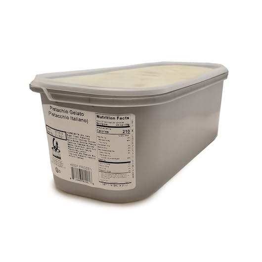 Image of G.S. Gelato Gelato Tub 5 Liter, Pack of 1 (Pistachio Itaiian)