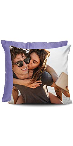 Cuscino con Foto da Personalizzare 40x40 cm. Retro...