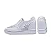HINDOLA Women's Wedge Sneakers Platform High Heel Mesh Breathable Shoes Fashion Rhinestone Walking Shoes White