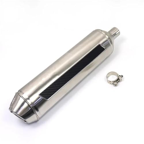 40 Mm Motorrad-Auspuffschalldämpfer Für Leovince 4Road, Für Kawasaki J125 J300, Für Vario201, Für Vespa GTS250 GT125 Escape Moto Auspuffrohr(Farbe 1)