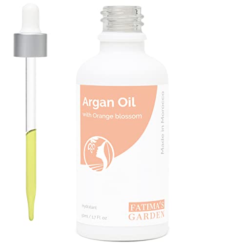 Fatima's Garden Huile d'Argan & Fleur d'Oranger - Huile Hydratante, 50ml