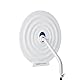 amaran Verge Standadapter – Lichtstativhalterung mit 180° Neigung & Drehung, Schnellverschluss für Verge & Verge Max – Passend für 5/8 Baby-Pin-Standardstative – Silber