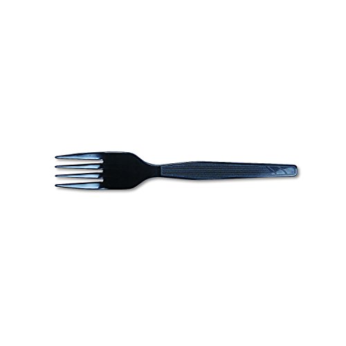 Why do americans eat with just a fork