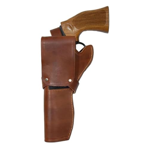 Steampunk Pistol Holster Medieval Faux Leather Revolver Belt Holster Retro Portable Gun Holder for Cosplay Props3