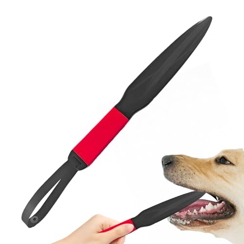 タフな犬の噛むおもちゃ - 犬のための咀嚼運動、子犬の歯が生える棒、無毒な犬のおもちゃ|大型犬用ブルドッグこじ開け棒、ピットブル訓練器具、闘犬場、特殊こじ開けプレート、反り、長持ちする犬のしつけおもちゃ